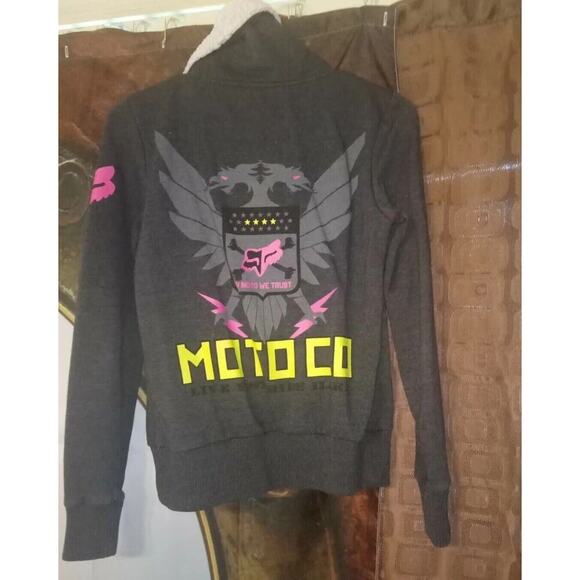 Fox Racing Jacket Women's Gray Moto Size XS - Picture 1 of 8